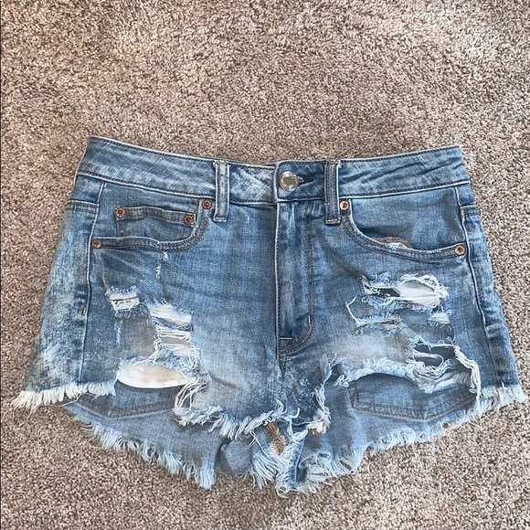 American Eagle Outfitters Pants - Light Wash American Eagle Jean Shorts